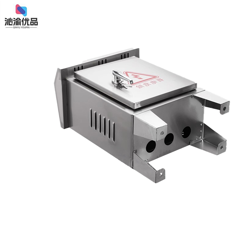 沁渝优品 成套配电箱 650*600*300加厚不锈钢 /个