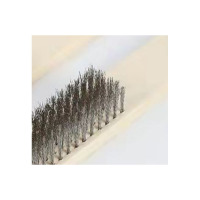钢丝刷 总长200MM 毛长90MM宽25MM高15MM 10个/盒 货期5-10天