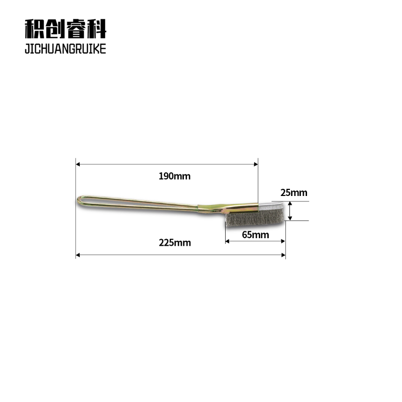 积创睿科 钢丝刷 刀型 把高清大图