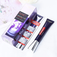 欧莱雅(LOREAL)复颜玻尿酸水光充盈全脸淡纹眼霜30ml(紫熨斗全脸淡纹眼霜 玻色因淡细纹 赋弹力)