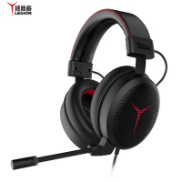 联想(Lenovo) 拯救者Thunder Y480 游戏耳机 头戴式专业电竞耳麦 带线控7.1环绕立体声带麦克风