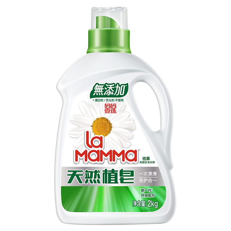 妈妈壹选天然皂液倍柔 2kg