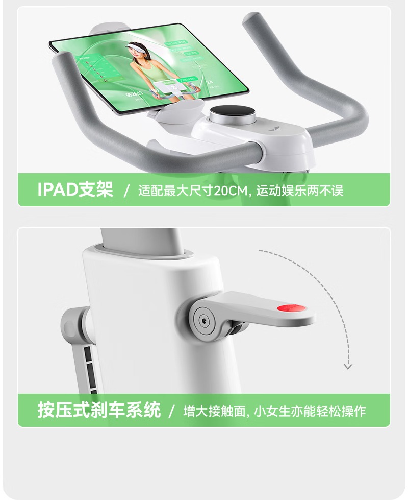 麦瑞克(MERACH)动感单车家用智能自发电健身器材室内自行车绝影ONE2代 MR-S10W2