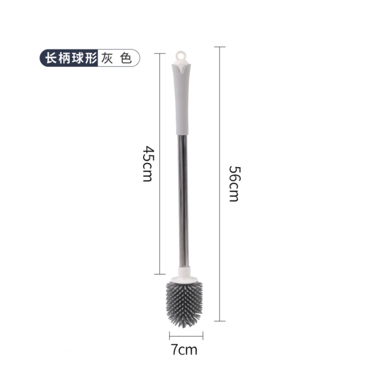 马桶刷无死角洗厕所刷子置物架免打孔挂墙式家用刷卫生间清洁