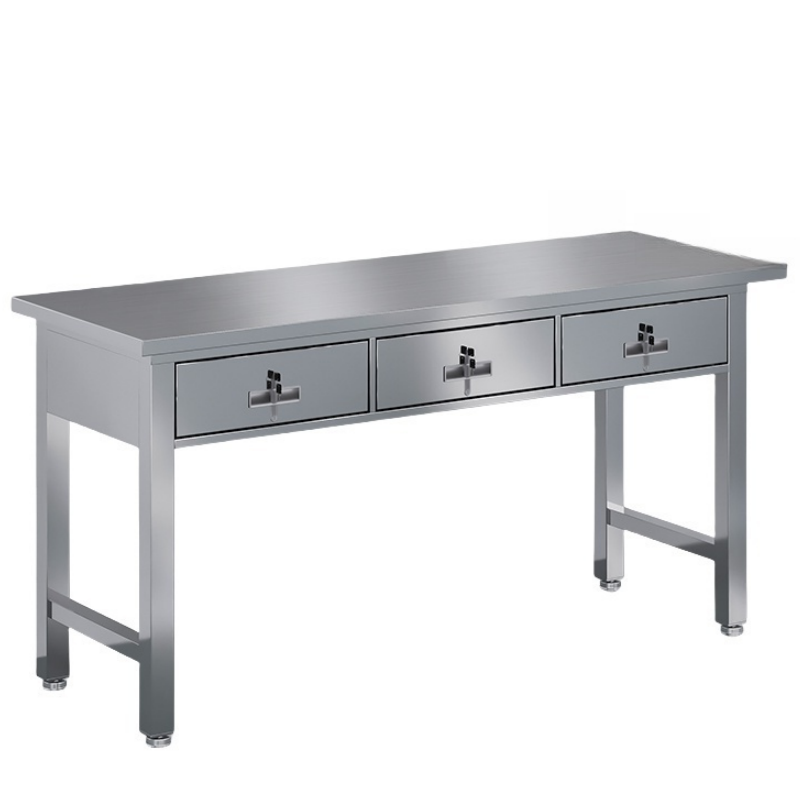 铭思达不锈钢操作台2米张高清大图