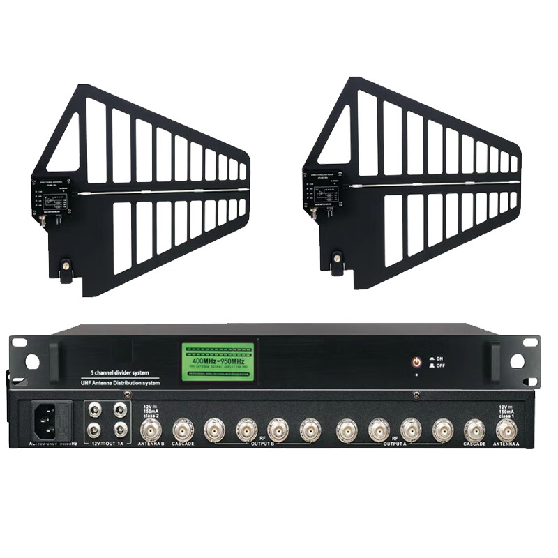 润普Runpu RP-FT-W3560L 会议室音频扩声系统(音柱/功放/调音台/反馈/无线话筒)本地会议扩音套装高清大图