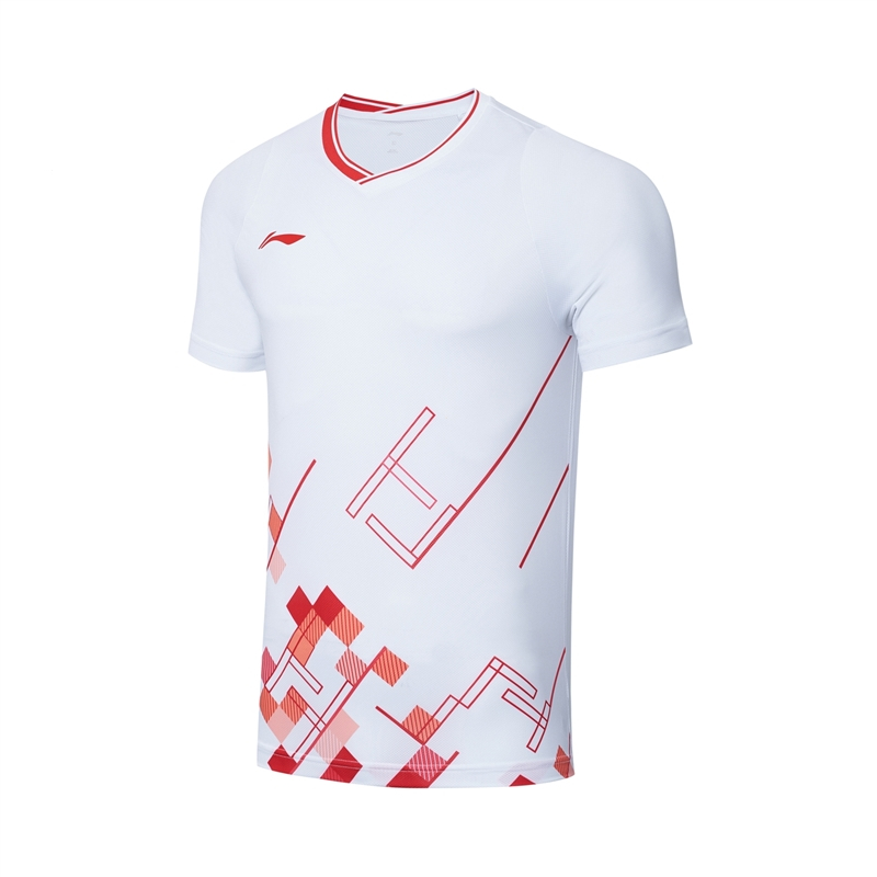 李宁羽毛球服中青队俱乐部系列男女款球衣专业速干衣大赛比赛上衣