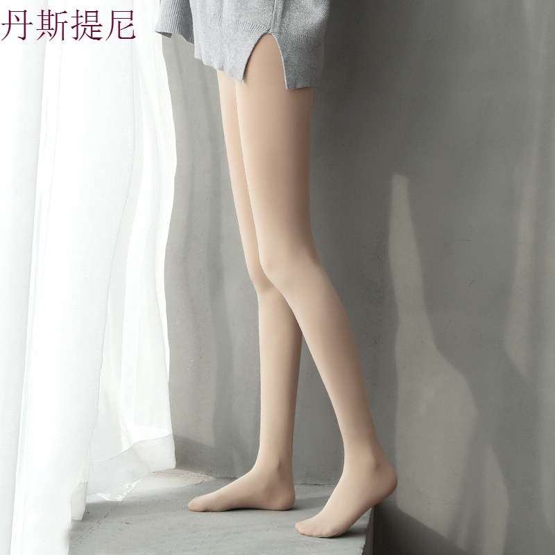 3条丝袜女春秋款中厚肉色打底袜光腿连脚瘦腿袜防勾丝薄款连裤袜
