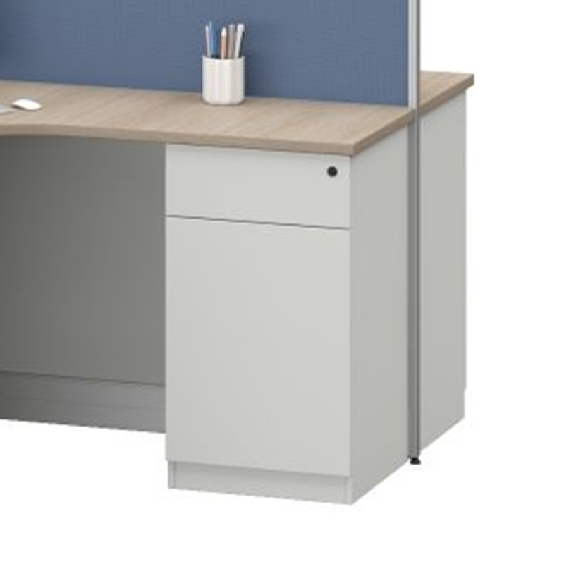 臻远ZYGW-096屏风工作卡位职员桌办公桌 十型四人位高清大图