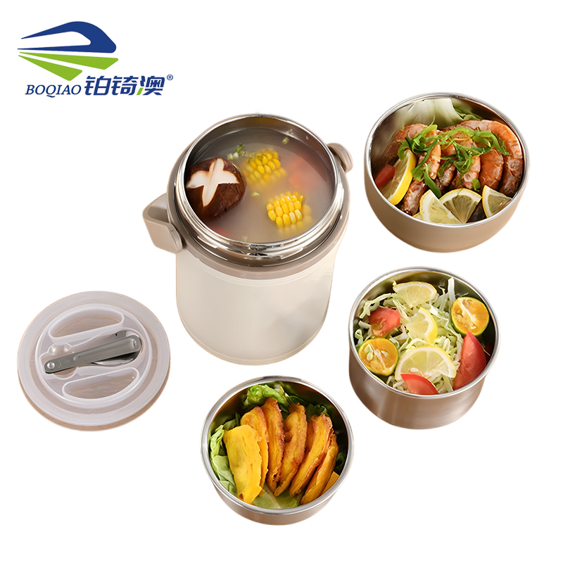 铂锜澳 316不锈钢保温饭盒/25*13cm-2L/个高清大图