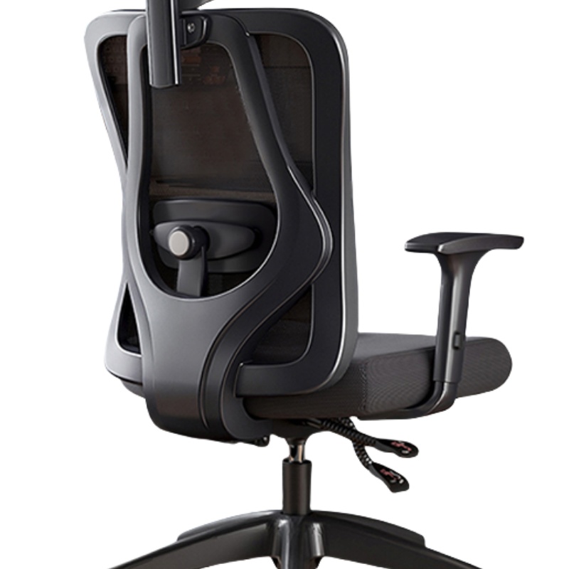 宜掌柜 人体工学椅 网布把高清大图