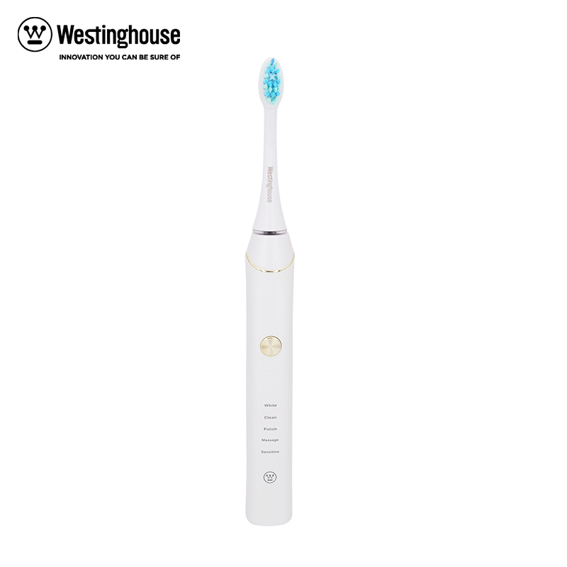 西屋（Westinghouse）电动牙刷WT-505（白色）成人充电式声波震动式牙刷全自动牙刷 五种洁齿模式牙齿美白清洁