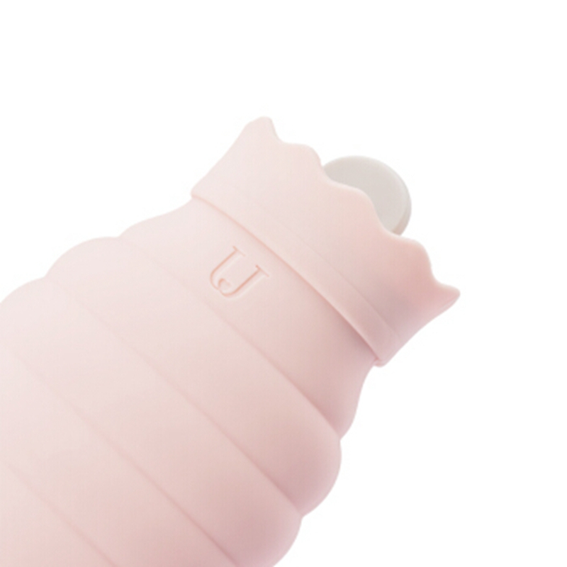名创优品(miniso)热水袋 可爱蜜罐注水式硅胶冬季暖水袋小号其它居家/送朋友/礼品