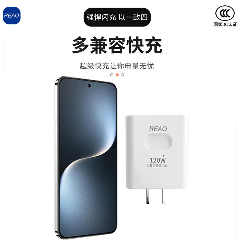 泺澳 120W全兼容快充充电器X30高清大图