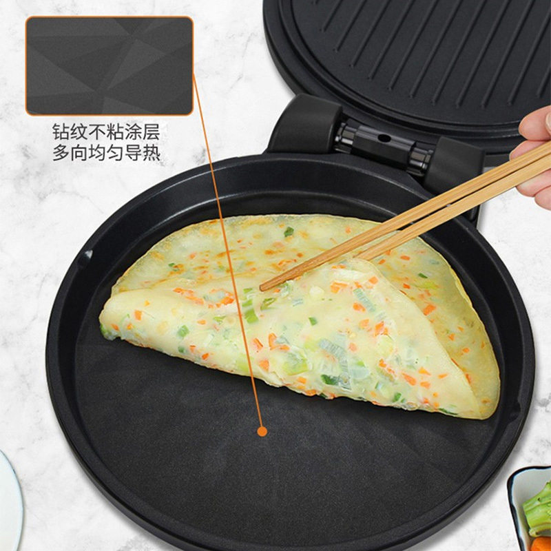 九阳电饼铛悬浮设计双盘加热自由开合智能便捷JK30-GK651高清大图