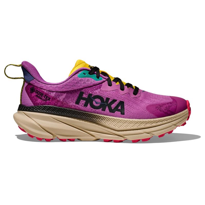Hoka OneOne Challenger 7 GTX 女士防水耐磨防滑缓震越野跑鞋 SUPERBLOOM/OATMEAL 44