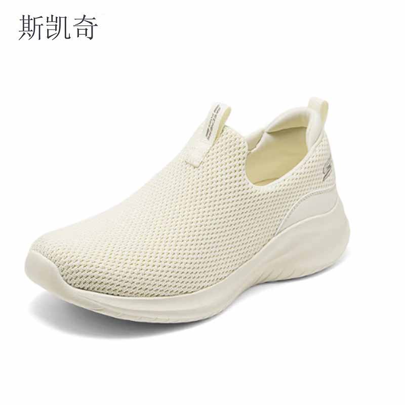 斯凯奇 女鞋新款一脚蹬 117572/OFWT-5 双高清大图