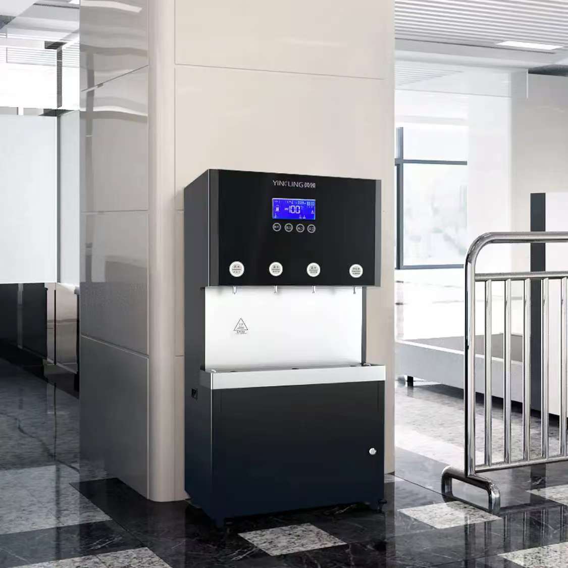 英领 反渗透商用直饮机 YL-HK120G 4嘴步进式12kw可供400人含安装 台高清大图