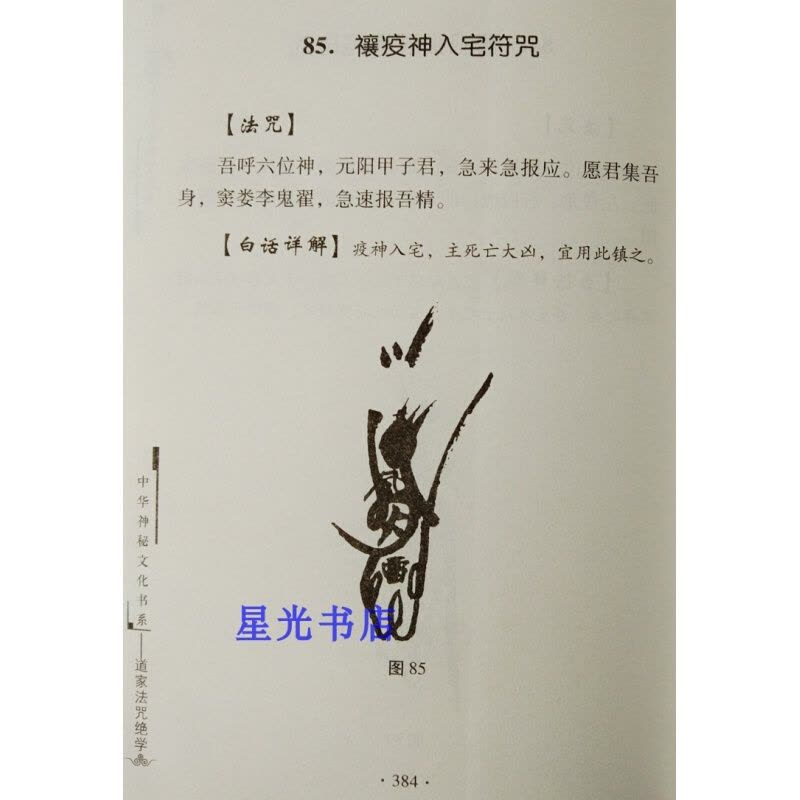 道家法咒绝学道教法术咒语详解画符算命风水入的原装古书籍【价格