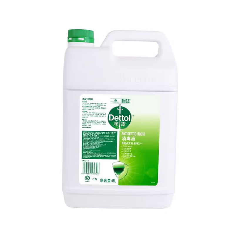 滴露消毒液5L 大桶装