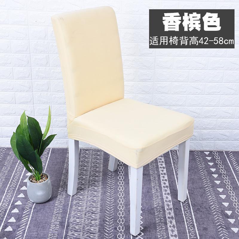 家柏饰(CORATED)弹力椅套连体餐椅套酒店椅子套罩座椅套布艺饭店餐厅家用凳子套罩