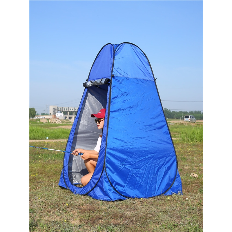 户外洗澡帐篷移动厕所闪电客更衣农村换衣淋浴罩洗浴帐钓鱼野营家用