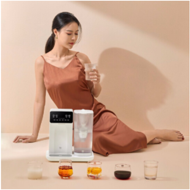 小米jmey集米桌面台式饮水机D1智能即热开水机过滤速热热水壶2.8L