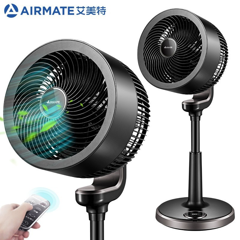 黑天鹅 艾美特(Airmate)空气循环扇电风扇家用落地扇黑天鹅空气循环扇直流变频台立式定时办公室风扇