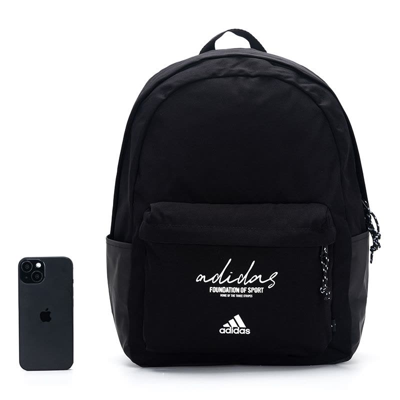 Adidas阿迪达斯男女同款新款双肩包大容量学生书包户外运动背包IX6802 ZP图片