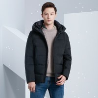 雅鹿男士羽绒服短款2019新款韩版加厚青年休闲时尚冬季保暖外套男