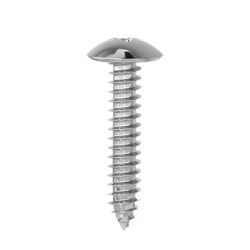 中锦科技 304不锈钢十字大扁头自攻螺钉 M3*18[50个]包高清大图