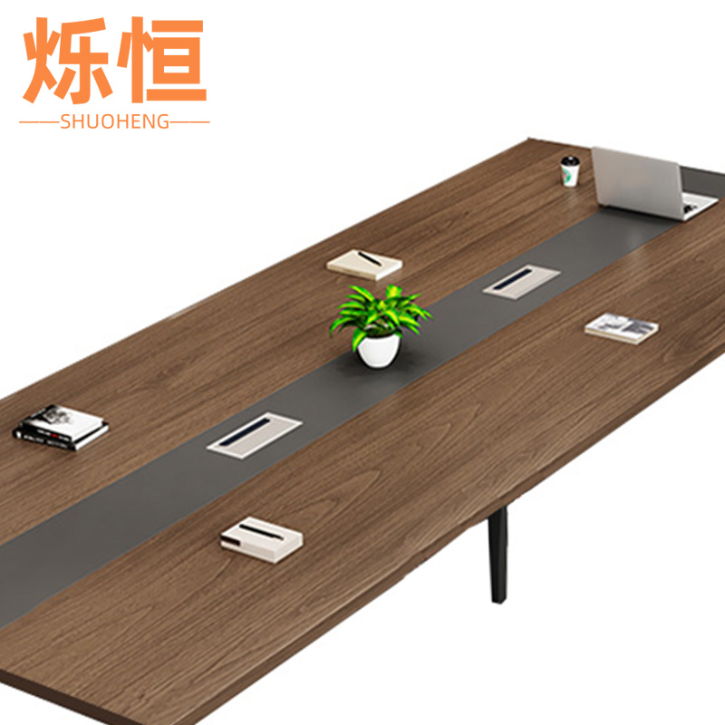 烁恒 办公桌 240*120*75cm 张高清大图