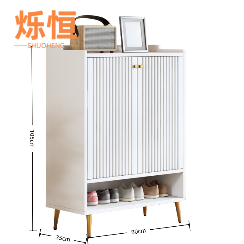 烁恒入户门鞋柜高清大图