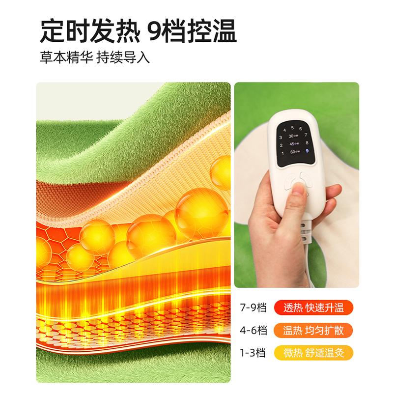 元气达人 蕲艾坐垫+足贴3片高清大图