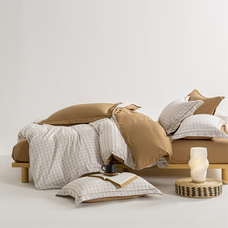 無印良品“活性”新棉四件套-伊卡高清大图