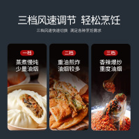 [2021新款]康佳(KONKA) KD21 集成灶 彩屏智能菜单家用蒸烤一体侧吸下排油烟机燃气灶环保一体灶 液化气
