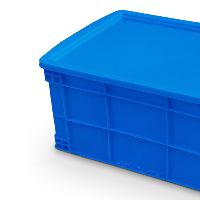 臻远ZY-SNXD-91收纳储物箱长方形物流中转箱带盖子 560*415*257mm高清大图