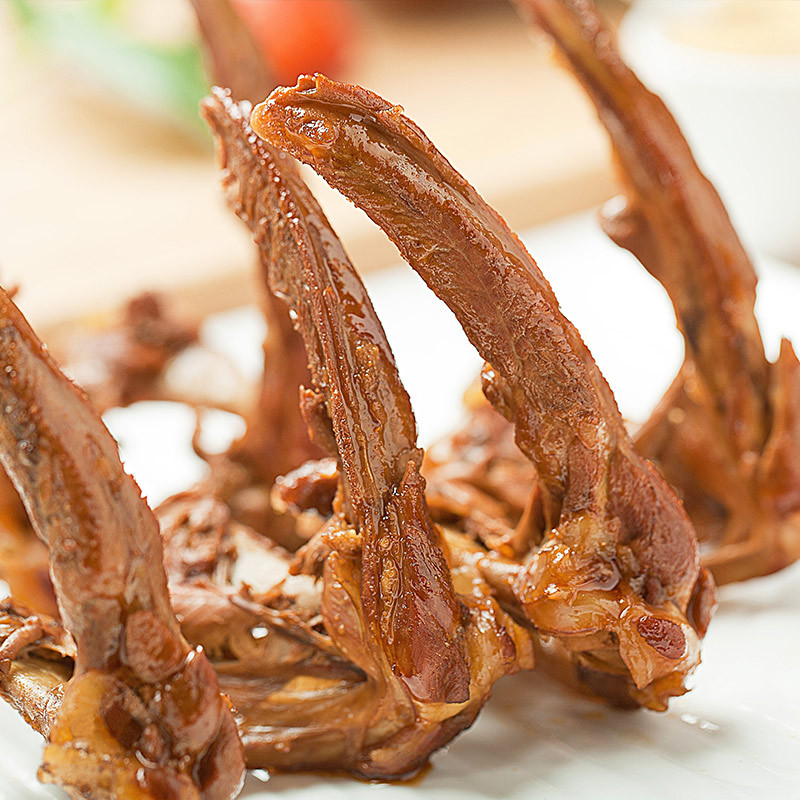 新希望六和鸭锁骨1000g袋卤鸭锁骨酱卤食材