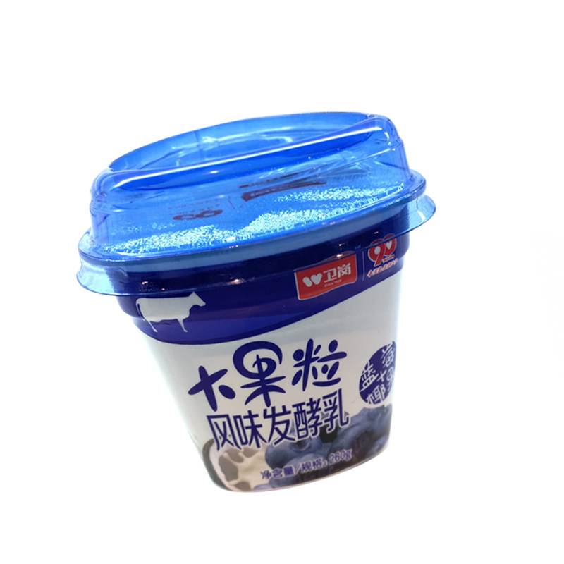 卫岗 大果粒酸牛奶 蓝莓椰果口味 260g高清大图