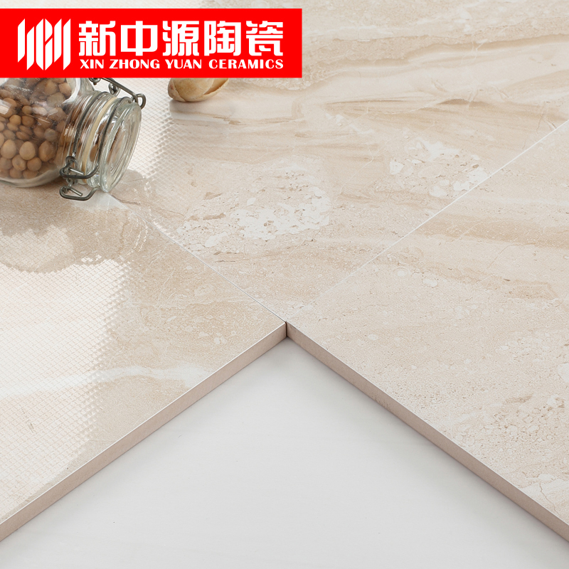 新中源陶瓷卫生间墙砖瓷砖石纹300x600阳台厨房地砖易洁亮面防滑6026