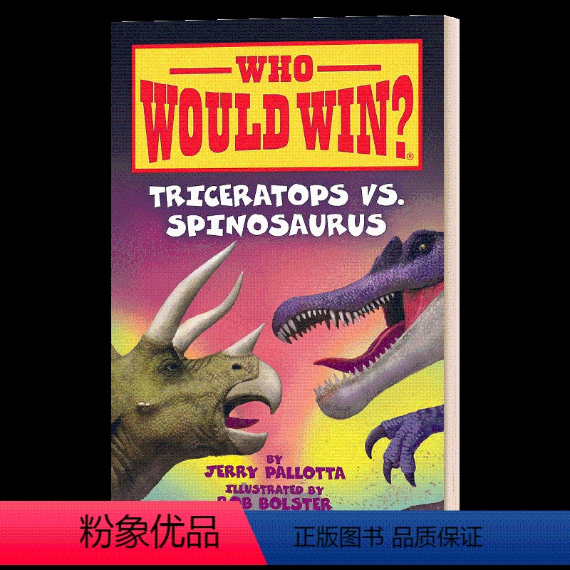 谁会赢 三角恐龙与棘龙 [正版]英文原版 Ultimate Dinosaur Rumble Who Would Win