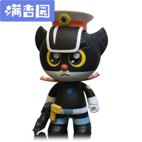 舒弗(LACHOUFFE)黑猫警长玩具儿童合金摩托车声光版淘白猫班长玩偶