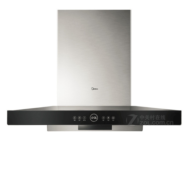 美的（Midea）大吸力 智能蒸汽洗 欧式天幕抽油烟机 CXW-230-TT9056-GR