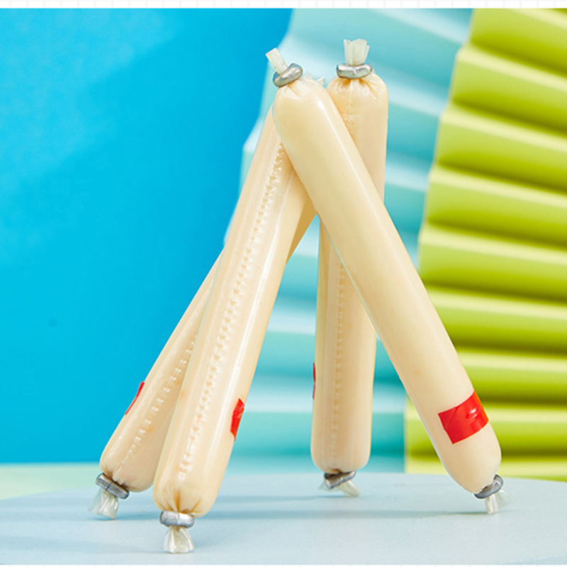 力诚鳕鱼肠芝士味80g深海鱼肠儿童婴幼儿宝宝辅食零食食谱即食