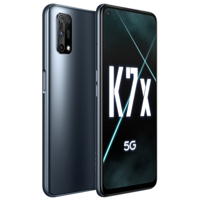 OPPO K7x 双模5G 4800万四摄 5000mAh长续航 90Hz电竞屏 黑镜 8GB+128GB 30W闪充