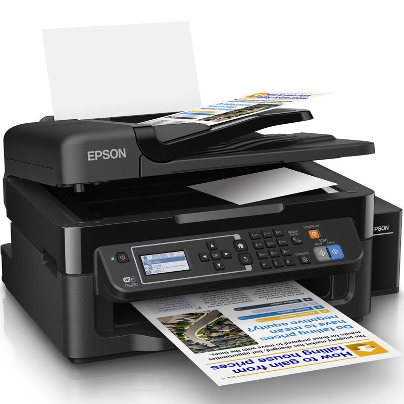 爱普生 (EPSON) L565 墨仓式多功能一体机（打印 复印 扫描 传真）