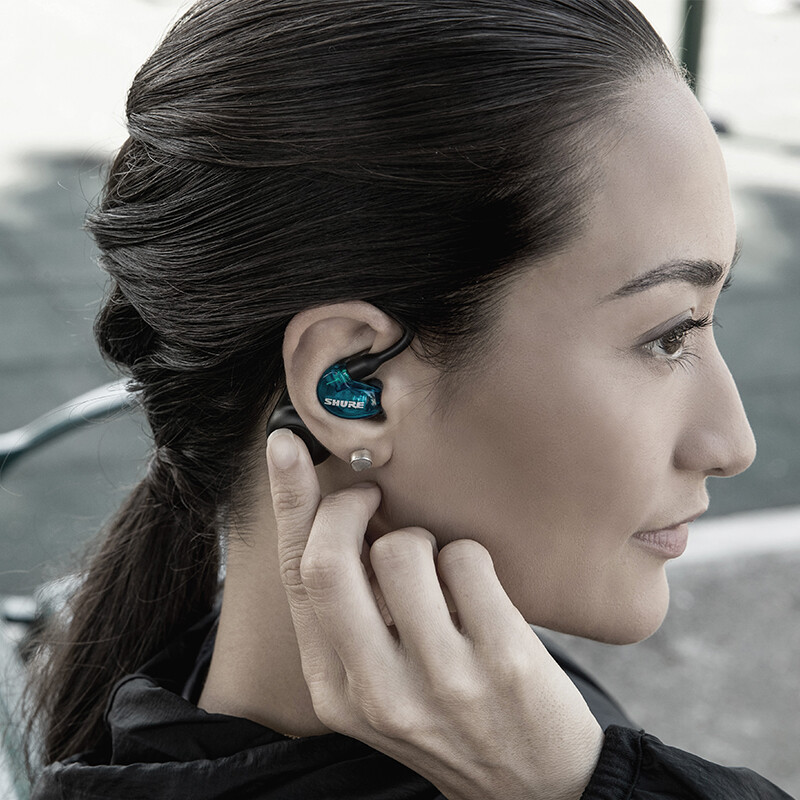 shure舒尔aonic215真无线入耳式动圈耳机第二代aonic215tw2蓝色