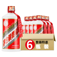 贵州53度酱香型白酒500ML*6瓶整箱