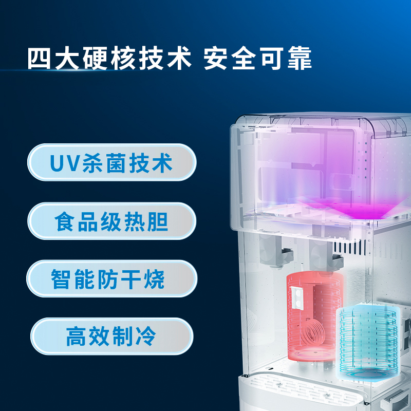 GE极简3L三温纳滤直饮机GCUN-03A05适用5-30人高清大图