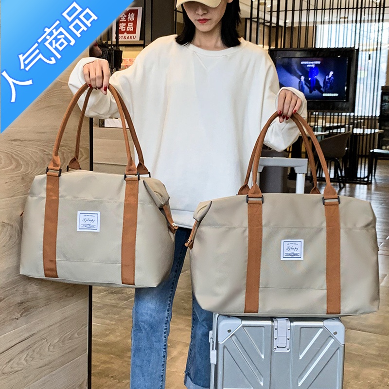 封后旅行包女健身包干湿分离短途手提行李包大容量旅行袋待产包收纳袋高清大图